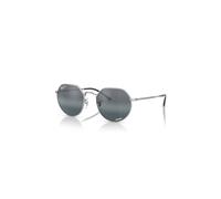 Ray-Ban Jack Chromance Gafas De Sol Plateado Montura Azul Lentes Polarizado 53-20