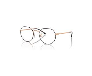Ray-Ban Jack Optics Rose Gold Montura Transparente Lentes Polarizado 49-20