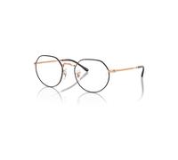 Ray-Ban Jack Optics Rose Gold Montura Transparente Lentes Polarizado 51-20
