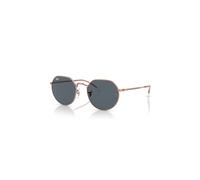 Ray-Ban Jack Rose Gold Gafas De Sol Rose Gold Montura Azul Lentes 55-20