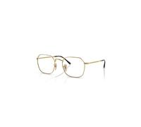 Ray-Ban Jim Optics Oro Arista Montura Transparente Lentes Polarizado 53-20