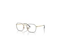 Ray-Ban Jim Optics Oro Montura Lente De Demostración Lentes Polarizado 53-20