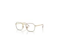 Ray-Ban Jim Optics Oro Montura Transparente Lentes Polarizado 51-20