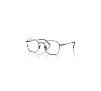 Ray-Ban Jim Titanium Optics Gunmetal Montura Transparente Lentes Polarizado 53-20