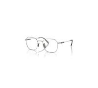 Ray-Ban Jim Titanium Optics Plateado Montura Transparente Lentes Polarizado 53-20