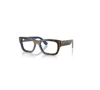 Ray-Ban Joseph Optics Havana Gris Sobre Azul Degradado Montura Transparente Lentes Polarizado 55-20