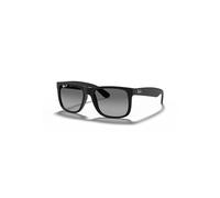 Ray-Ban Justin Classic Gafas De Sol Negro Montura Gris Lentes Polarizado 54-16