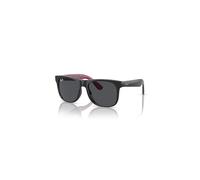 Ray-Ban Justin Kids Marvel Gwen Stacy Gafas De Sol Black And Pink Internal With Black Web Montura Gris Lentes 48-16