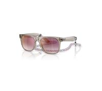 Ray-Ban Justin Kids Summer Capsule Gafas De Sol Gris Transparente Montura Gris Lentes 48-16