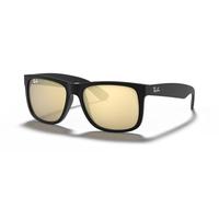 Ray-Ban Justin RB4165 - Gafas de sol Unisex, Negro (Gold 622/5A), 55 mm