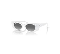 Ray-Ban Kat Bio-based Gafas De Sol Blanco Montura Gris Lentes 49-20