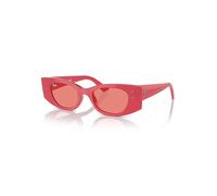 Ray-Ban Kat Bio-based Gafas De Sol Rojo Y Cereza Montura Rosa Lentes 49-20