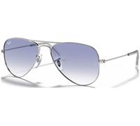 Ray - Ban Niños RJ9506S JUNIOR AVIATOR 212/19 Gafas de sol Metal Plata Azul Piloto Normal Sombreado