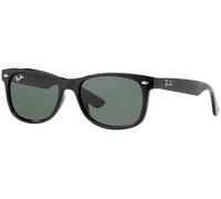 Ray - Ban Niños RJ9052S JUNIOR NEW WAYFARER 100/71 Gafas de sol Inyectado Negro Verde Cuadrada Normal