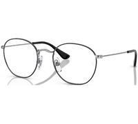 Ray-Ban Rob Optics Kids Plateado Montura Transparente Lentes Polarizado 46-19