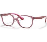 Ray - Ban Niños RY1598 3777 TRANSPARENT RED Monturas ópticas Plástico Rojo Cuadrada