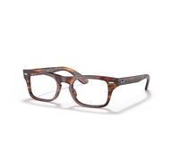 Ray-Ban Burbank Optics Kids Habana A Rayas Montura Transparente Lentes Polarizado 41-19