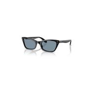 Ray-Ban Lady Burbank Gafas De Sol Negro Montura Azul Lentes 52-20