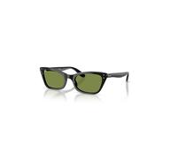 Ray-Ban Lady Burbank Gafas De Sol Negro Montura Verde Lentes 52-20