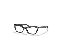 Ray-Ban Lady Burbank Optics Negro Montura Transparente Lentes Polarizado 49-20