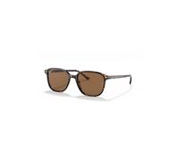 Ray - Ban Unisex RB2193 LEONARD 902/57 Gafas de sol Acetato Tortuga Marrón Cuadrada Polarizado
