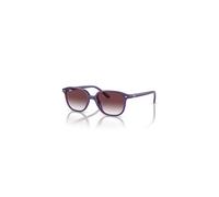 Ray-Ban Leonard Kids Gafas De Sol Opalino Y Violeta Montura Gris Lentes 45-16
