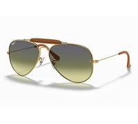 Ray ban Manualidades Rb3422q 001/M9 58-14 Oro - Cuero Verde Degradado Azul
