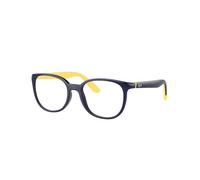 Ray-Ban Marcos de gafas graduadas unisex para niños, amarillo, 47 mm