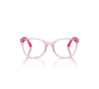 Ray-Ban Marcos redondos para gafas graduadas Ry1631 para niños, Lente transparente rosa/Demo., 47 mm