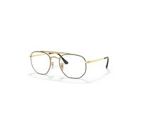 Ray-Ban Marshal Optics Oro Montura Transparente Lentes Polarizado 54-21