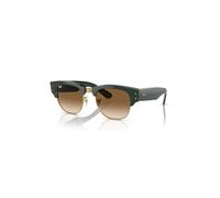 Ray-Ban Mega Clubmaster Gafas De Sol Verde Montura Marrón Lentes 53-21