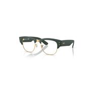 Ray-Ban Mega Clubmaster Optics Liteforce Verde Arena Montura Transparente Lentes Polarizado 52-21