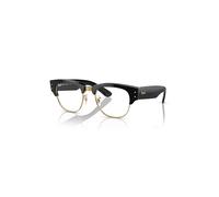 Ray-Ban Mega Clubmaster Transitions® Gafas De Sol Negro Montura Transparente Lentes 50-21