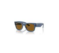 Ray - Ban Unisex Ray - Ban RB0840S MEGA WAYFARER 668073 Gafas de sol Acetato Azul Marrón Cuadrada Normal