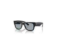 Ray-Ban Mega Wayfarer Gafas De Sol Negro Montura Azul Lentes Polarizado 51-21