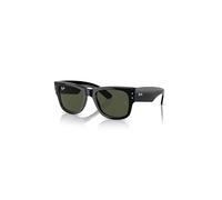 Ray-Ban Mega Wayfarer Gafas De Sol Negro Montura Verde Lentes 51-21