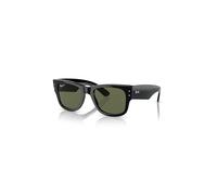 Ray-Ban Mega Wayfarer Gafas De Sol Negro Montura Verde Lentes Polarizado 51-21