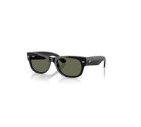 Ray-Ban Mega Wayfarer II Gafas De Sol Negro Montura Verde Lentes Polarizado 55-21