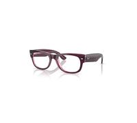 Ray-Ban Mega Wayfarer II Optics Violet & Pink Montura Transparente Lentes Polarizado 52-21