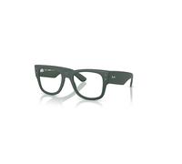 Ray-Ban Mega Wayfarer Optics Liteforce Verde Arena Montura Transparente Lentes Polarizado 52-21