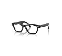 Ray-Ban Meta Audio Burbank Montura Negro Lentes Gris AI Glasses