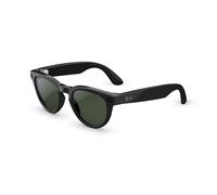 Ray-Ban Meta (Gen 2) Headliner Gafas IA para Hombre, Mujer - Cámara 12 MP, Video 3K Ultra HD, Meta AI - 2X Duración de Batería - Negro Brillante, Lentes Transitions® Clear to Graphite Green