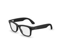 Ray - Ban Unisex Ray - Ban Meta RW4012 Wayfarer 601SSB - GEN 2 Monturas ópticas Inyectado Negro Transparente Cuadrada Antiluz azul Antirreflejo