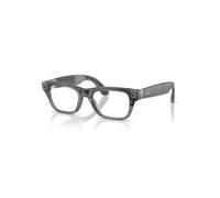 Ray-Ban Meta Optics (Gen 2) Montura Gris hielo transparente Lente de Demostración Prescription Gafas con IA