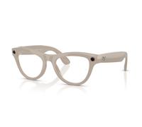Ray-Ban Meta Gafas con IA Montura Gris tiza brillante Lentes Azul
