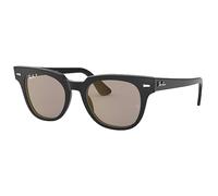 RAY BAN METEOR RB2168 901/P2 50-20 Negro Polarizado Espejo Gris