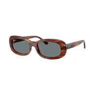 Ray - Ban Mujer Ray - Ban RB2221 954/62 Gafas de sol Acetato Marrón Azul Redonda Normal