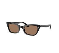 Ray - Ban Mujer Ray - Ban RB2299 LADY BURBANK 901/73 Gafas de sol Acetato Negro Marrón Cat Eye Normal
