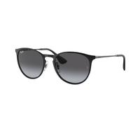 Ray - Ban Mujer RB3539 ERIKA METAL 002/8G Gafas de sol Metal Negro Gris Pantos Normal Sombreado