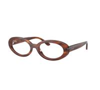 Ray - Ban Mujer Ray - Ban RX2223V 2144 Monturas ópticas Acetato Marrón Transparente Redonda Normal